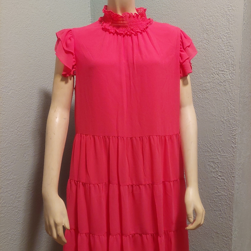 BNWT Eliza J  peach dress